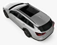 Opel Insignia Country Tourer 2020 3D-Modell Draufsicht