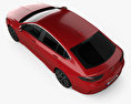 Opel Insignia GSi 2020 3D-Modell Draufsicht