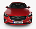Opel Insignia GSi 2020 3D-Modell Vorderansicht