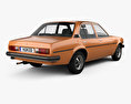 Opel Ascona berlina 1975 3Dモデル 後ろ姿
