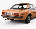 Opel Ascona berlina 1975 Modello 3D