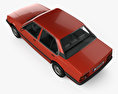 Opel Ascona sedan 1981 3d model top view