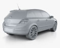 Opel Astra 掀背车 2010 3D模型