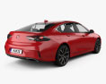Opel Insignia GSi HQインテリアと 2020 3Dモデル 後ろ姿