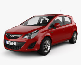 Opel Corsa Essentia 5ドア 2020 3Dモデル
