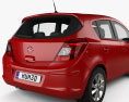 Opel Corsa Essentia 5-door 2020 3d model