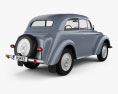 Opel Kadett 2 portas sedan 1938 Modelo 3d vista traseira