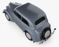 Opel Kadett дводверний Седан 1938 3D модель top view