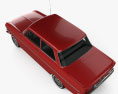 Opel Kadett 1962 Modello 3D vista dall'alto