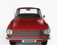Opel Kadett 1962 Modello 3D vista frontale