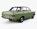 Opel Kadett 4 puertas Sedán 1965 Modelo 3D vista trasera