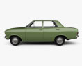 Opel Kadett 4 puertas Sedán 1965 Modelo 3D vista lateral