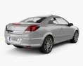 Opel Astra TwinTop 2009 3d model back view