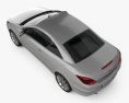Opel Astra TwinTop 2009 3D-Modell Draufsicht