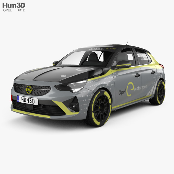 Opel Corsa e-Rally 2022 Modèle 3D