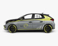Opel Corsa e-Rally 2022 3D-Modell Seitenansicht