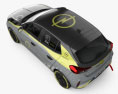 Opel Corsa e-Rally 2022 Modelo 3D vista superior