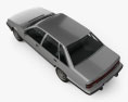 Opel Senator 1982 3D 모델  top view