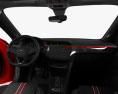 Opel Corsa with HQ interior 2022 3d model dashboard