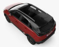 Opel Crossland 2022 3d model top view