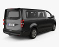 Opel Vivaro Crew Van L3 2022 3D模型 后视图