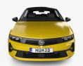 Opel Astra 混合動力 Ultimate 2024 3D模型 正面图