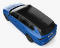 Opel Astra Sports Tourer 2024 3D模型 顶视图
