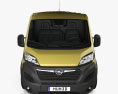 Opel Movano 패널 밴 L1H1 2024 3D 모델  front view