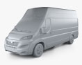 Opel Movano 패널 밴 L4H3 2024 3D 모델  clay render