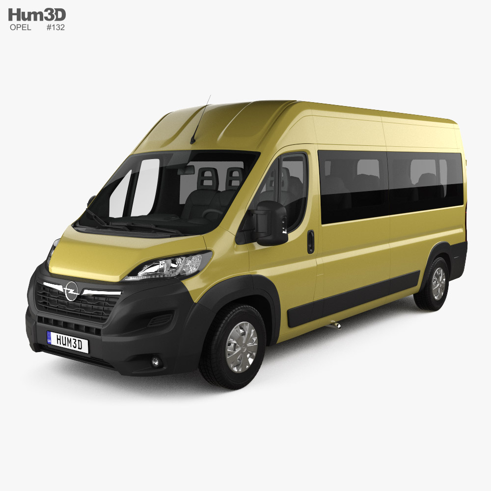 Opel Movano Passenger Van L3H2 2024 3D model