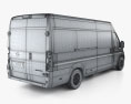 Opel Movano 승객용 밴 L4H2 2024 3D 모델 