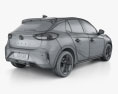Opel Corsa 2024 3D 모델 