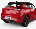 Opel Corsa 2024 3D 모델 