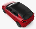 Opel Corsa 2024 3Dモデル top view