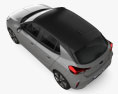 Opel Corsa Electric 2024 Modello 3D vista dall'alto