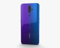 Oppo A9 Space Purple 3D 모델 