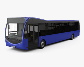 3D model of Optare MetroCity bus 2012