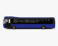 Optare MetroCity Bus 2012 3D-Modell Seitenansicht