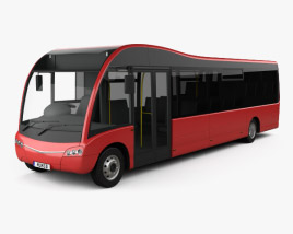 3D model of Optare Solo bus 2007