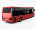 Optare Solo bus 2007 3d model back view