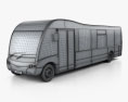 Optare Solo Автобус 2007 3D модель wire render