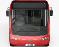 Optare Solo Bus 2007 3D-Modell Vorderansicht