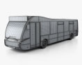 Optare Versa バス 2011 3Dモデル wire render