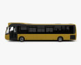 Optare Versa Bus 2011 3D-Modell Seitenansicht