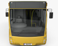Optare Versa Bus 2011 3D-Modell Vorderansicht