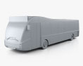 Optare Versa Autobus 2011 Modello 3D clay render