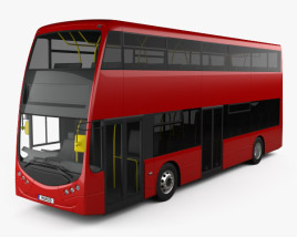 3D model of Optare MetroDecker bus 2014