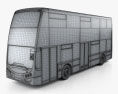 Optare MetroDecker 버스 2014 3D 모델  wire render