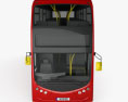 Optare MetroDecker Autobús 2014 Modelo 3D vista frontal