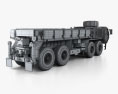 Oshkosh HEMTT M977A4 Cargo Truck 2014 3d model